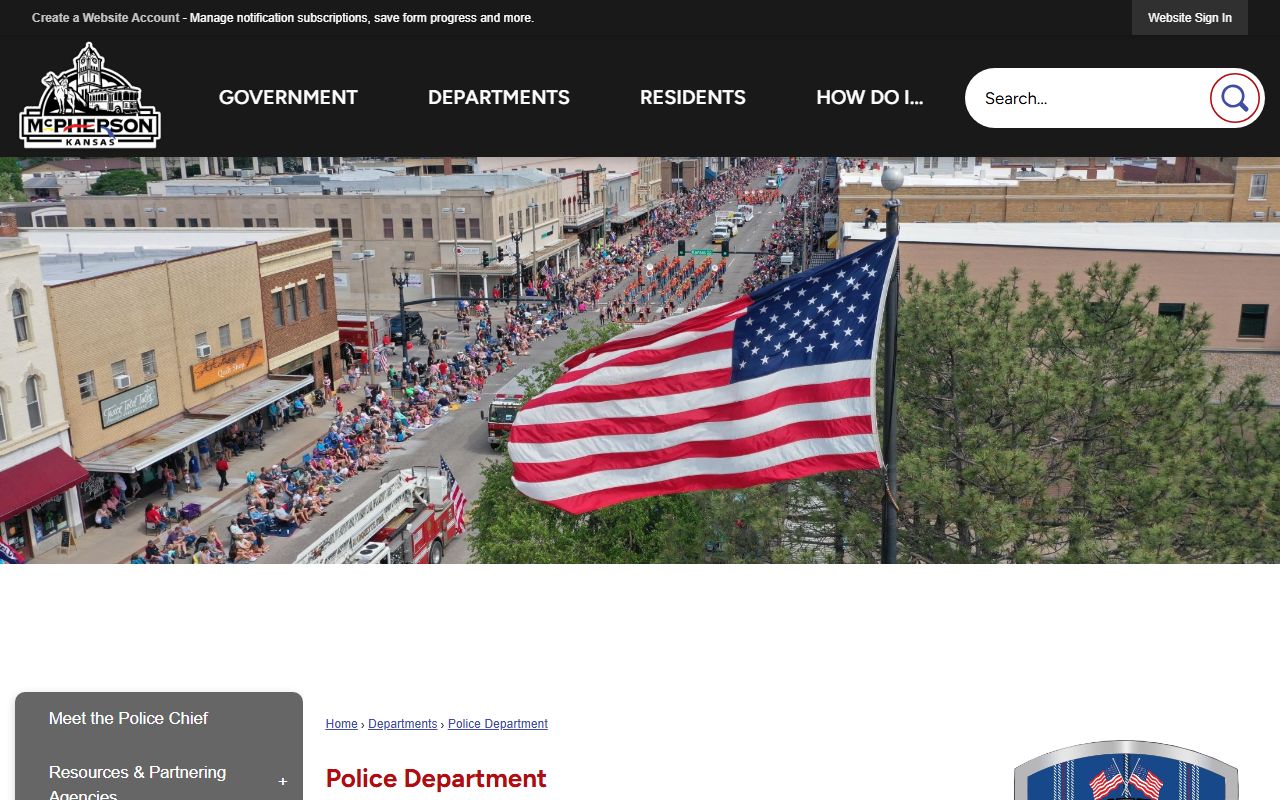 McPherson County criminal court records police department source